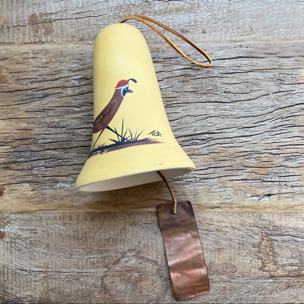 Rustic Vintage Handpainted Tesa Windbell